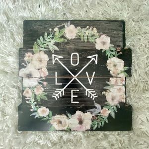 LOVE sign - home decor